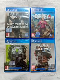 giochi e accessori per Playstation PS4