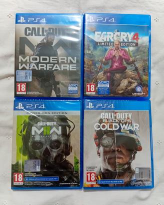 giochi e accessori per Playstation PS4