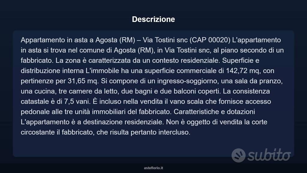 Appartamento – Agosta, Roma Capitale - Vista 4