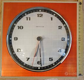 HETTICH Orologio Vintage a muro 20x20 Made Germany