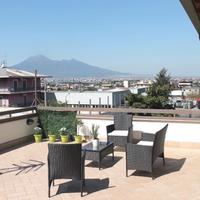 Casa arredata con terrazzo vista vesuvio