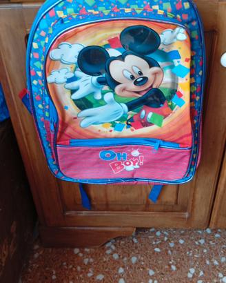 zaino elementari topolino 