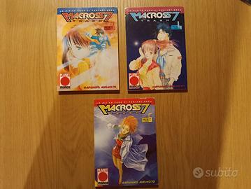 Fumetto Macross 7  Trash numeri 3 - 4 - 5