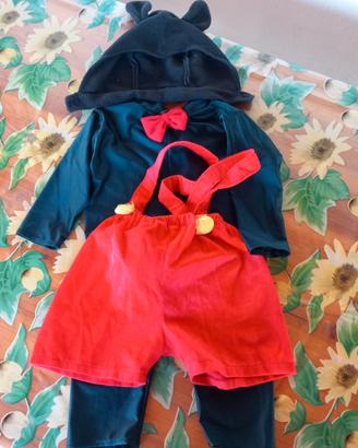 Vestito di carnevale topolino per bimbo