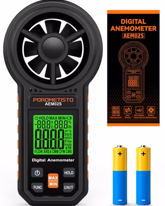 Anemometro digitale professionale 4 in 1 NUOVO
