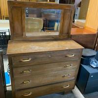 Comó antico con specchiera S 1402