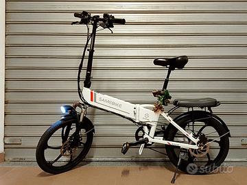 Bicicletta elettrica pieghevole 350 Watt