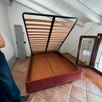 Letto 140x200 cm con contenitore