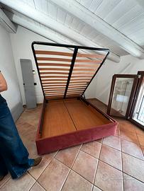 Letto 140x200 cm con contenitore