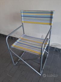 SEDIA REGISTA PIEGHEVOLE