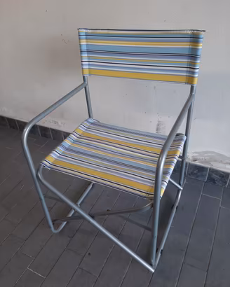 SEDIA REGISTA PIEGHEVOLE