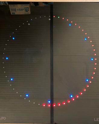 Orologio da parete a LED