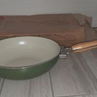 wok con rivestimento in ceramica