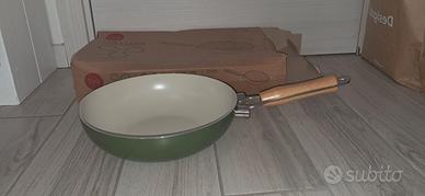wok con rivestimento in ceramica