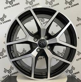 4 CERCHI IN LEGA PEUGEOT 2008 208 308 3008 5008 18
