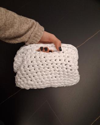 borsa clutch da polso