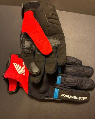 Guanti moto alpinestars Honda