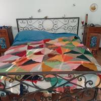 Letto artigianale in ferro
