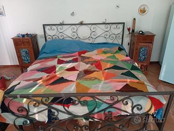 Letto artigianale in ferro