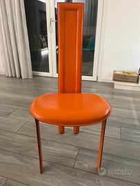 Sedie Cattelan in cuoio