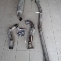 Marmitta completa automezzi ACCIAIO INOX diam.60mm