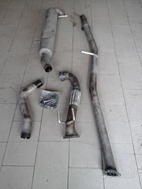 Marmitta completa automezzi ACCIAIO INOX diam.60mm