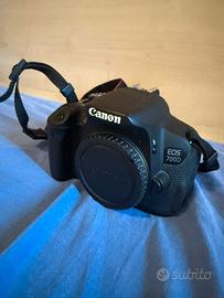 Macchina fotografica canon eos 700d