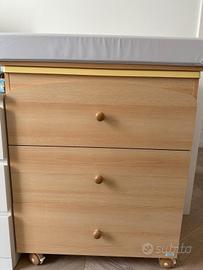 fasciatoio con cassetti