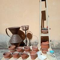 Portafiori vario tipo e vasi terracotta e ceramica