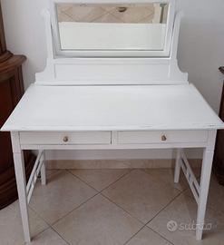 pettineuse vintage, restauro in shabby chic 