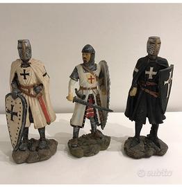 Cavalieri in resina Templari/Teutonici/Ospitalieri