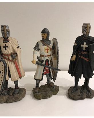 Cavalieri in resina Templari/Teutonici/Ospitalieri