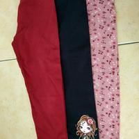 Leggins felpati bambina. Tg 122