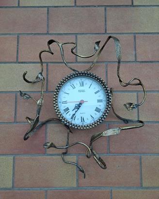 Orologio ferro battuto a mano