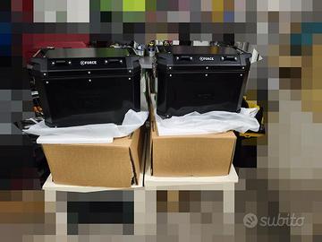 Coppia Valigie Laterali Kappa KFR48BPACK2 NUOVE