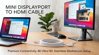 Cavo UGREEN Mini DisplayPort / Thunderbolt a HDMI 