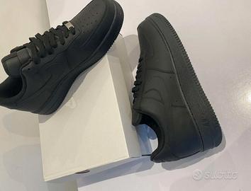 Nike Air Force 1 Black 40 Nuove Originali