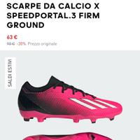 scarpini Speedportal.3 Firm Ground
Adidas