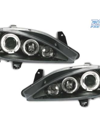 FARI PER RENAULT MEGANE 99-02 ANGEL EYES FONDO NER