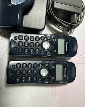 Coppia di telefoni cordless Panasonic
