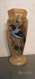 Vaso in vetro liberty Legras