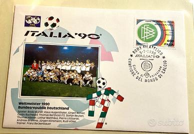 ITALIA ‘90 BUSTA GERMANIA CAMPIONE DEL MONDO