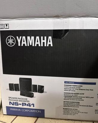 Speaker yamaha 6 pezzi