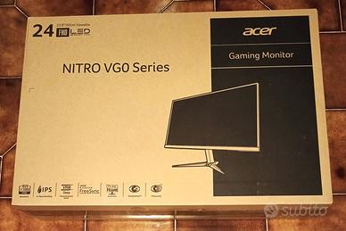 Monitor da GAMING Acer Nitro 24" Professionale
