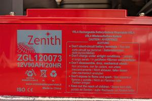 Batteria AGM 90 Ah ZENITH NUOVA