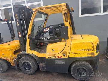 Carrello elevatore Hyster 4000 kg diesel