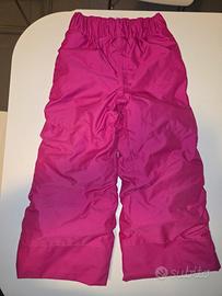 Pantaloni sci  Decathlon 5 anni