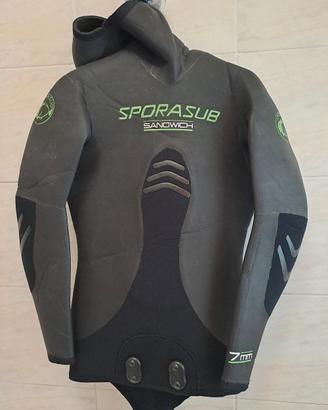 Giacca muta SPORASUB 7mm Tg. M