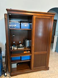 Mobile scrittoio in legno massello