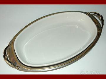 Pirofila in ceramica con vassoio Chantal